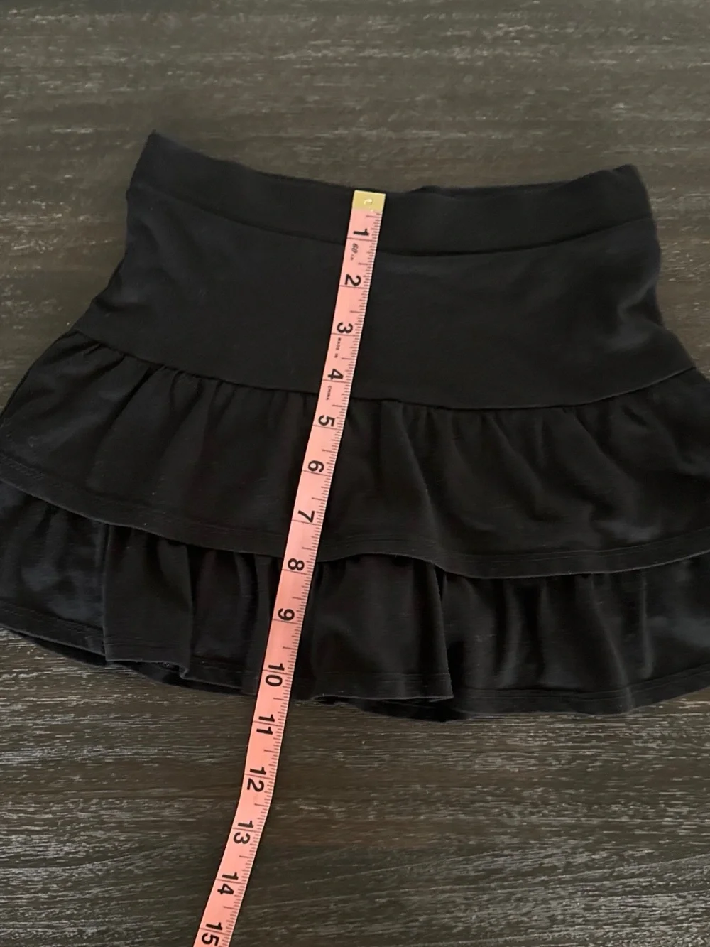 Justice Girls 7 Black Skort
